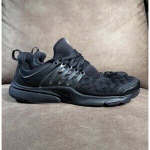 Nike Air Presto SE Men's Black Sneakers Woven Shoes US 12